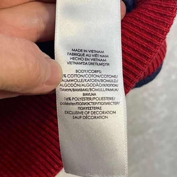 Ralph Lauren Multicolor Letterman Polo New York Fleece Varsity Jacket Large - Picture 5 of 11